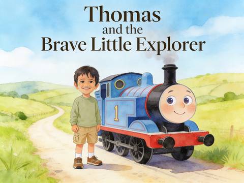 Thomas and the Brave Little Explorer cover