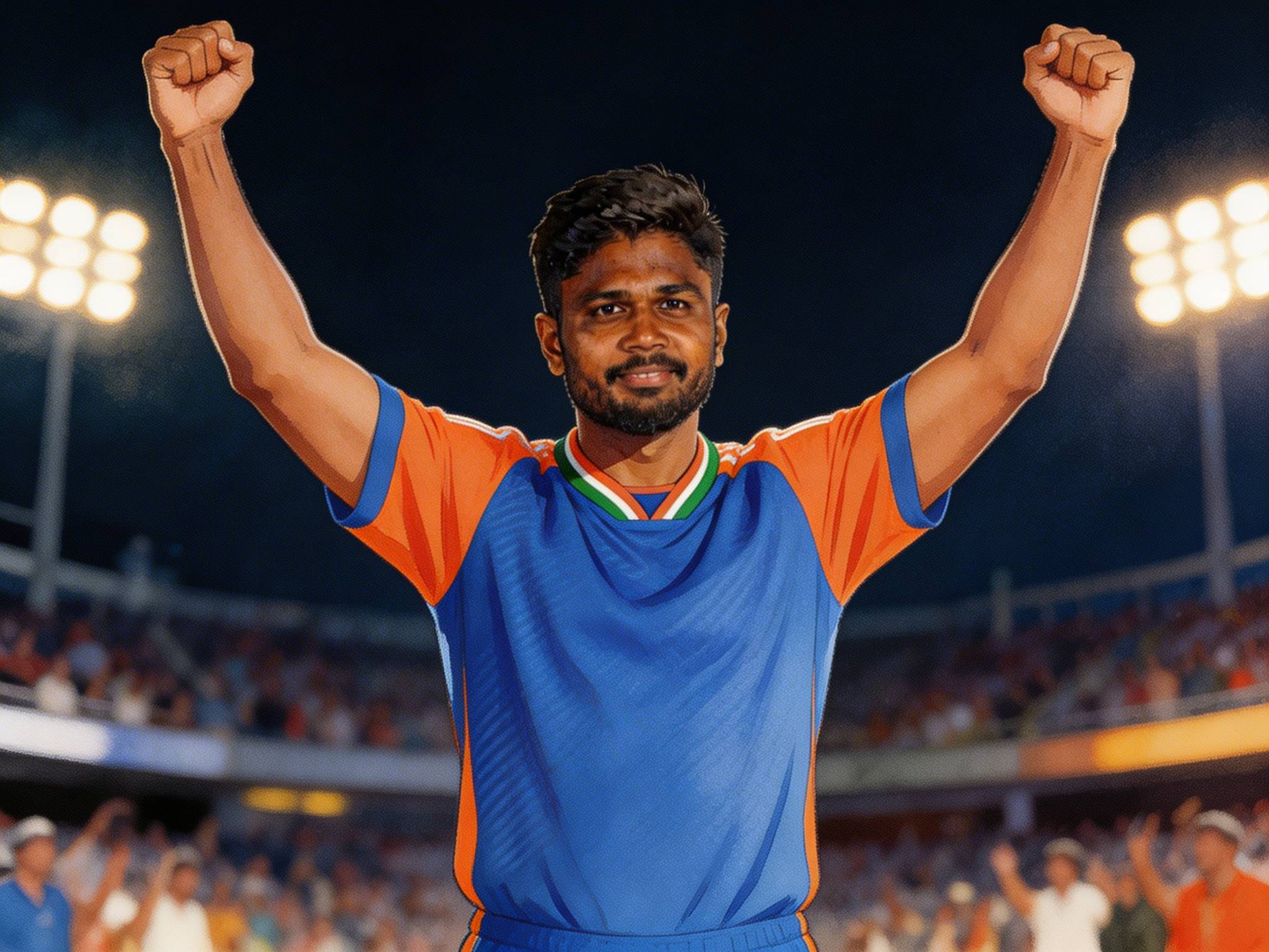 Sanju Samson: The Champion Who Waited cover