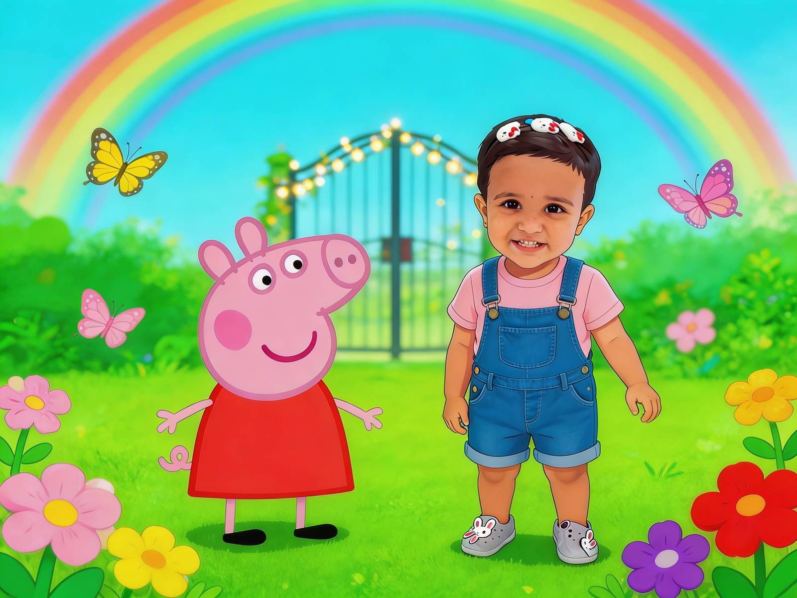 Peppa and Gianna's Magical Garden Adventure cover